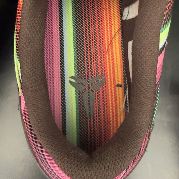 USED Nike Kobe 8 Lifestyle Mexican Blanket Bright Crimson Size 11.5 582552-800 main image 6